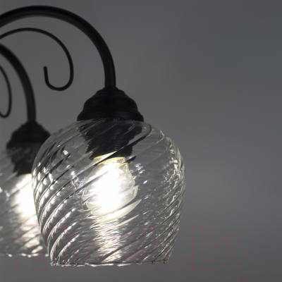 Люстра Элетех Берта 151 НСБ 01-5х60-132 Е27 / 1005404983 (черный муар)