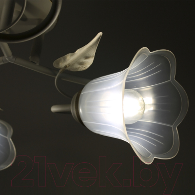 Люстра Элетех Бонни 131 НПБ 01-3х60-205 Е27 / 1005404778 (белый/золото)