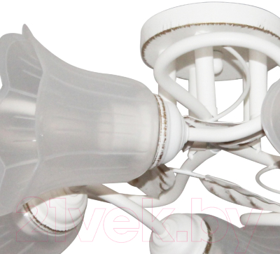 Люстра Элетех Бонни 151 НПБ 01-5х60-153 Е27 / 1005404779 (белый/золото)