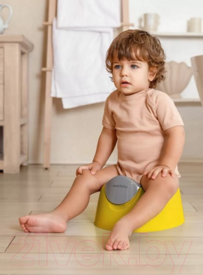 Детский горшок Amarobaby Bonny / AB221104B/04 (желтый)