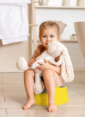 Детский горшок Amarobaby Bonny / AB221104B/04 (желтый)