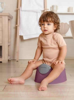 Детский горшок Amarobaby Bonny / AB221104B/22 (фиолетовый)