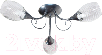 Люстра Элетех Веста 131 НПБ 01-3х60-175 Е14 / 1005404986 (хром)