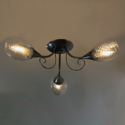 Люстра Элетех Веста 131 НПБ 01-3х60-175 Е14 / 1005404986 (хром)