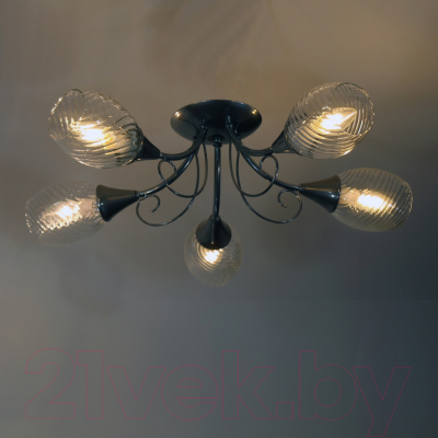 Люстра Элетех Веста 151 НПБ 01-5х60-119 Е14 / 1005404989 (хром)