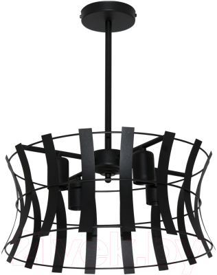 Люстра Элетех Викинг 141 НПБ 01-4х60-128 Е27 / 1005405098 (черный муар)