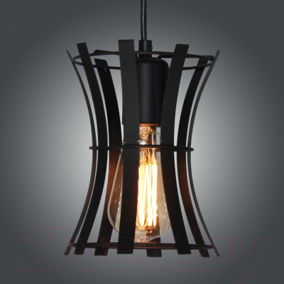 Потолочный светильник Элетех Викинг 211 НСБ 01-60-174 Е27 / 1005405099 (черный муар)