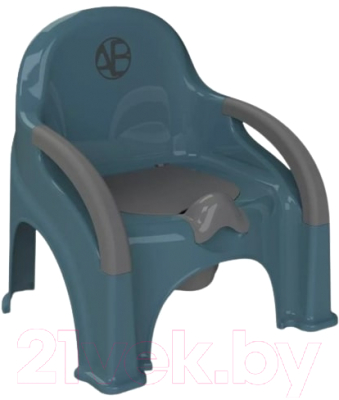 Детский горшок Amarobaby Baby chair / AB221105BCh/18 (бирюзовый) - фото