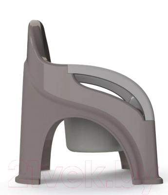 Детский горшок Amarobaby Baby chair / AB221105BCh/11 (серый)