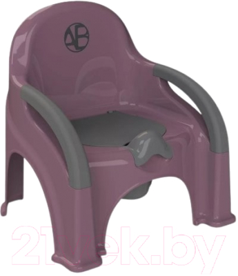Детский горшок Amarobaby Baby chair / AB221105BCh/22 (фиолетовый) - фото