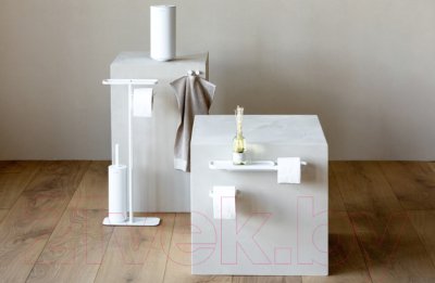 Держатель для туалетной бумаги Brabantia MindSet 303142 (минерально-белый)