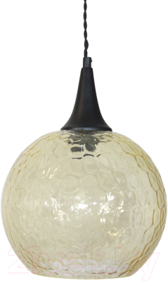 Потолочный светильник Элетех Винтаж 245 НСБ 72-60 М56 / 1005404265 (лунный янтарь /шнур черный)