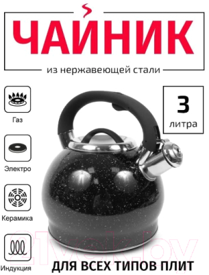 Чайник со свистком TimA WTK232BD