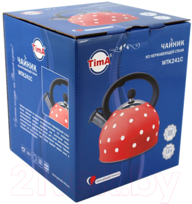 Чайник со свистком TimA WTK241C
