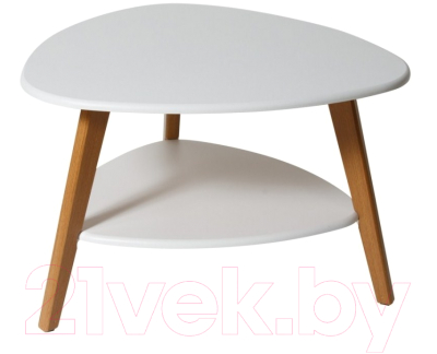 Журнальный столик Импэкс Leset Джилонг (белый) - фото