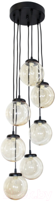 Потолочный светильник Элетех Гроздь 271 НСБ 01-7х25-102 G9 / 1005404103 (черный)