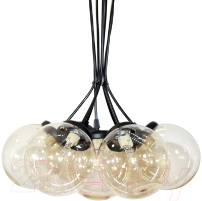 Потолочный светильник Элетех Гроздь 271 НСБ 01-7х25-102 G9 / 1005404103 (черный)