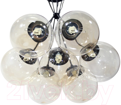 Потолочный светильник Элетех Гроздь 271 НСБ 01-7х25-102 G9 / 1005404103 (черный)