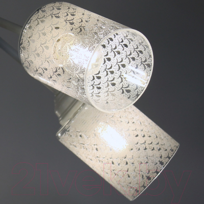 Люстра Элетех Джаз 151 НПБ 01-5х60-136 Е27 / 1005404992 (белый)