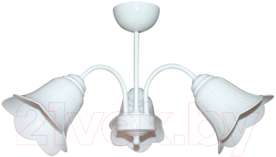 Люстра Элетех Джина 231 НСБ 01-3х60-151 Е27/ 1005404994 (белый) - фото