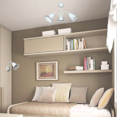 Люстра Элетех Джина 231 НСБ 01-3х60-151 Е27/ 1005404994 (белый)