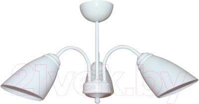 Люстра Элетех Джина 231 НСБ 01-3х60-151 Е27/ 1005404995 (белый) - фото