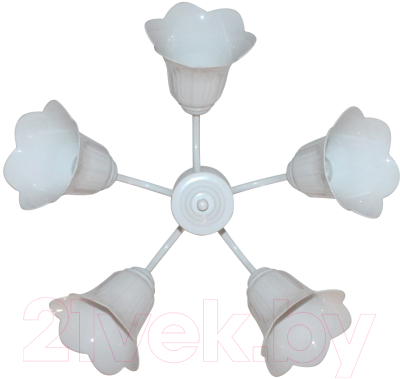 Люстра Элетех Джина 251 НСБ 01-5х60-130 Е27 / 1005404996 (белый)
