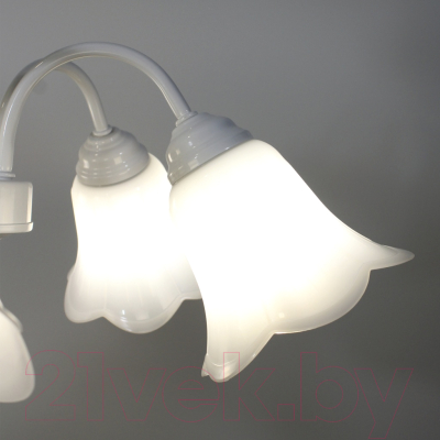 Люстра Элетех Джина 251 НСБ 01-5х60-130 Е27 / 1005404996 (белый)