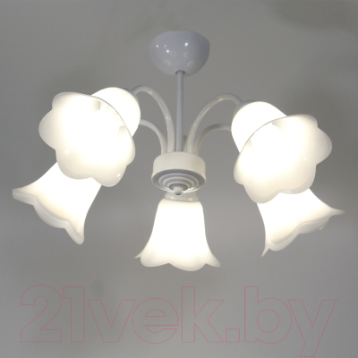 Люстра Элетех Джина 251 НСБ 01-5х60-130 Е27 / 1005404996 (белый)