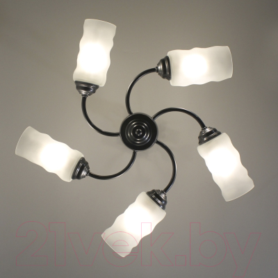 Люстра Элетех Камила 253 НСБ 01-5х60-127 Е27 / 1005404268 (хром)