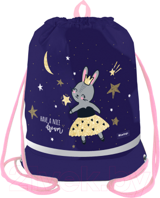 Мешок для обуви Berlingo Bunny dream / MS1071 - фото