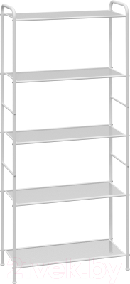 Стеллаж ЗМИ Валенсия 25 / СТВ25 (белый) - фото