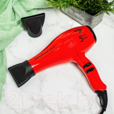 Фен ETI Hyper Power 4800 / 6A05210C0 (красный)