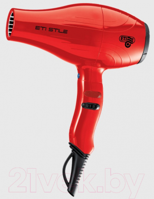 Фен ETI Stile / 8B05210C0 (красный)