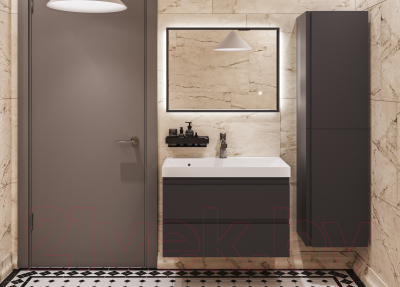 Тумба под умывальник Домино Classica 80 Graffo В2 подвесная