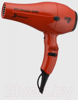 Фен ETI Stratos 6900 Xtrapower / 6905210C0 (красный)