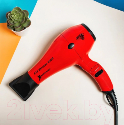 Фен ETI Stratos 6900 Xtrapower / 6905210C0 (красный)