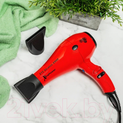 Фен ETI Stratos 6900 Xtrapower / 6905210C0 (красный)