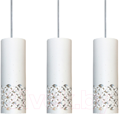 Потолочный светильник Элетех Касабланка 231 НСБ 01-3х60-162 Е27 / 1005404802 (белый муар)