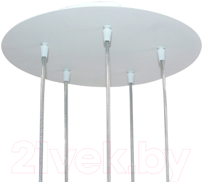 Люстра Элетех Касабланка 251 НСБ 01-5х60-135 Е27 / 1005404830 (белый муар)