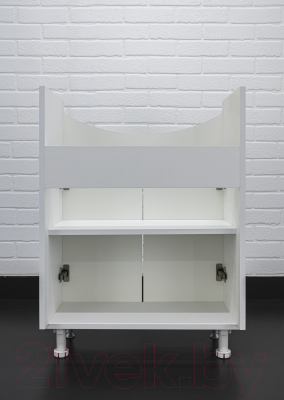 Тумба под умывальник Айсберг Элегия 50 Промо без ящика