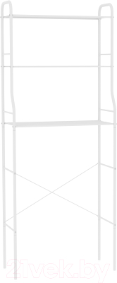 Стеллаж ЗМИ Атлантик 23 / СТА23 (белый) - фото