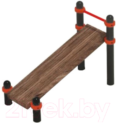 Скамья для пресса Dinamika Наклонная ZSO-001918 - фото