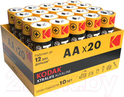 Батарейка Kodak LR06-20 bulk Xtralife Alkaline - фото