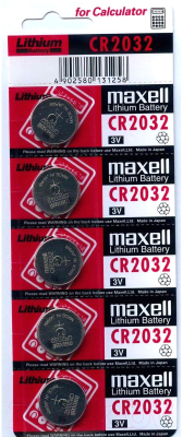 Батарейка Maxell CR2032 BL-5 3B /100 - фото