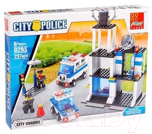 Конструктор Peizhi Полицейская станция / 515140 - фото