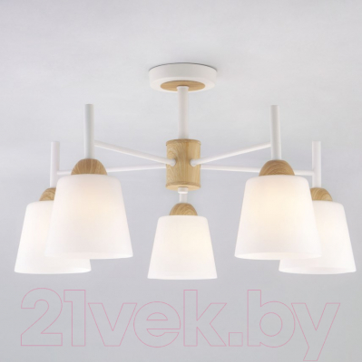 Люстра Евросвет Fresco 70085/5 (белый) - фото