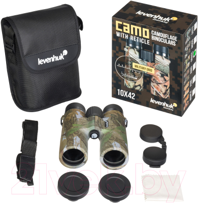 Бинокль Levenhuk Camo Grass 10x42 / 81929