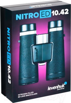Бинокль Levenhuk Nitro ED 10x42 / 81942
