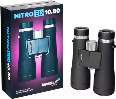 Бинокль Levenhuk Nitro ED 10x50 / 81943